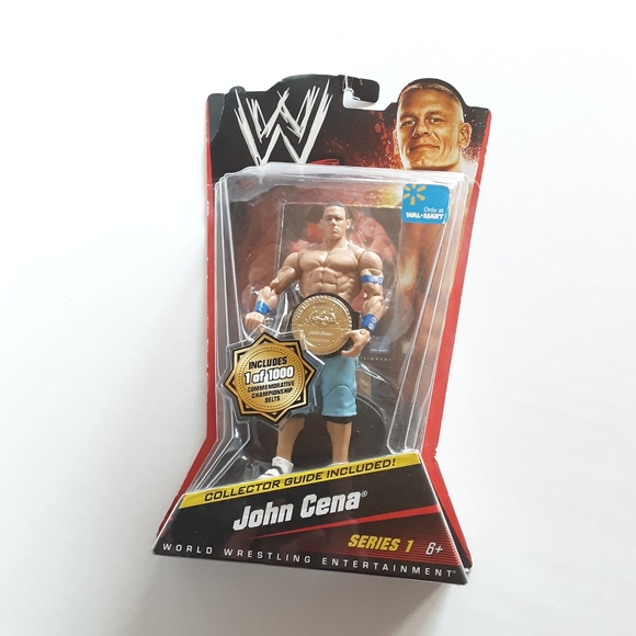 WWE Wrestling Series 1 John Cena Action Figure [Limited Edition] RARE - Picture 4 of 6